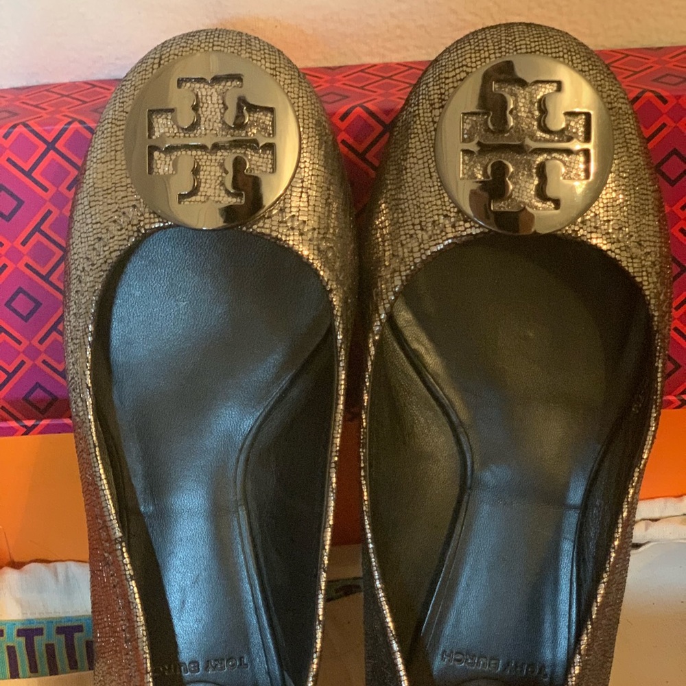 Authentic Tory Burch Reva Flats